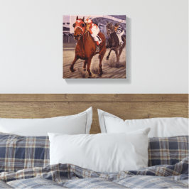 Classic Thoroughbred, Victorious Canvas Afdruk
