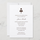 Classic Tiered Cake Bridal Shower Kaart (Voorkant)