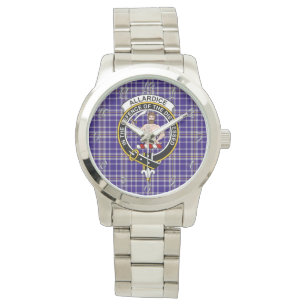 Classic Timeless Clan Allardice Tartan Pset Gift Horloge