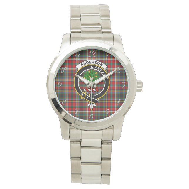 Classic Timeless clan Anderson of Arremartan P Horloge (Voorkant)