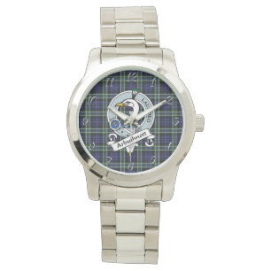 Classic Timeless Clan Arbuthnot Tartan Pset Gift Horloge