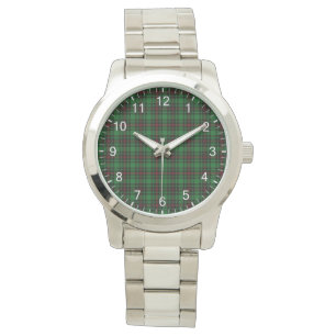 Classic Timeless Clan Beveridge Tartan Pset Gift Horloge