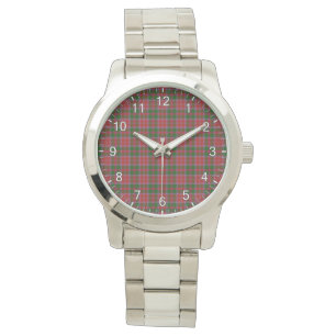 Classic Timeless Clan Blackford Tartan Pset Gift Horloge