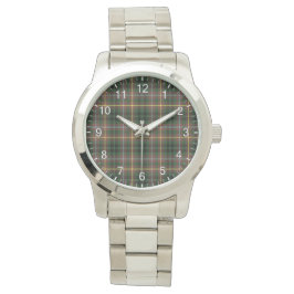 Classic Timeless Clan Buchanan Hunting Tartan Horloge