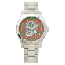 Classic Timeless Clan Burnett Badge Tartan