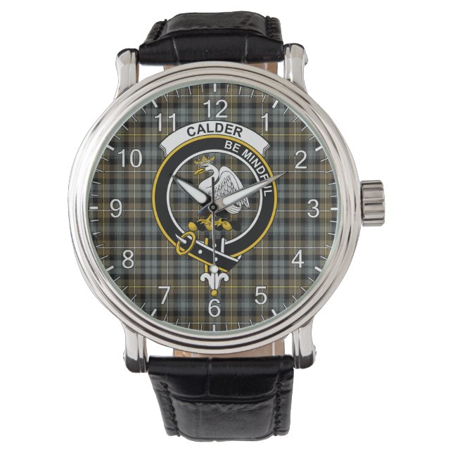 Classic Timeless Clan Campbell Argyll Weathered (C Horloge (Voorkant)