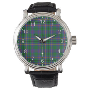 Classic Timeless Clan Carmichael Tartan Pset Gift Horloge