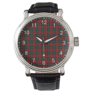 Classic Timeless Clan Carr Tartan Pset Gift Watch Horloge