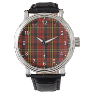 Classic Timeless Clan Davis Tartan Gift Watc. Horloge