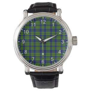 Classic Timeless Clan Dixon Tartan Pset Gift Horloge