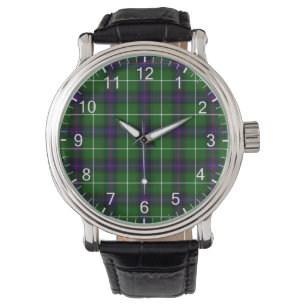 Classic Timeless Clan Donald MacDonald Tartan Plai Horloge