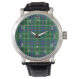 Classic Timeless Clan Duncan Ancient Tartan Pset Horloge