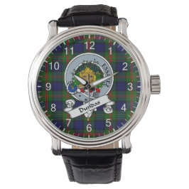 Classic Timeless Clan Dundas Badge Tartan Watch Horloge