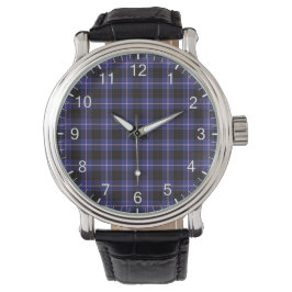 Classic Timeless Clan Dunlop Tartan Pset Gift Horloge