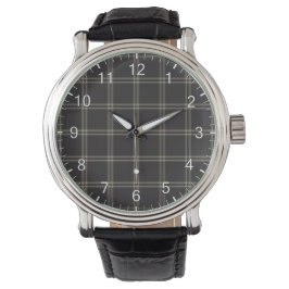 Classic Timeless clan Eternity Tartan Pset Gift W Horloge