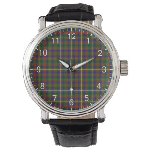 Classic Timeless clan Fraser Hunting Tartan Pset Horloge