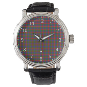 Classic Timeless clan Fraser van Lovat Tartan Pset Horloge