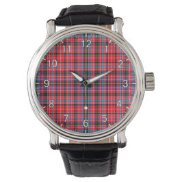 Classic Timeless Clan UDny Tartan Gift Watch Horloge