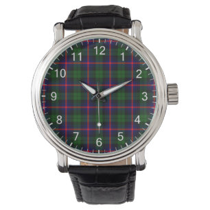 Classic Timeless Clan Urquhart Tartan Pset Gift Horloge