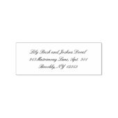 Classic Timeless Wedding Rubberstempel (Afrduk)