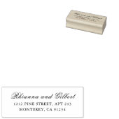 Classic Timeless Wedding Rubberstempel (Gestempeld)
