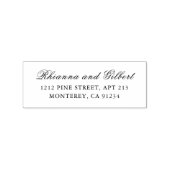 Classic Timeless Wedding Rubberstempel (Afrduk)