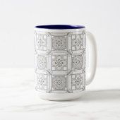 Classic Tin Ceiling Pattern Mok (Voorkant rechts)