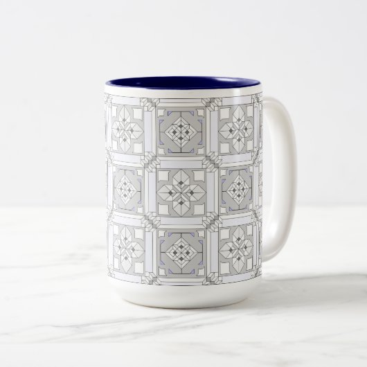 Classic Tin Ceiling Pattern Mok (Voorkant rechts)