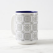 Classic Tin Ceiling Pattern Mok (Voorkant links)