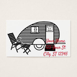 Classic Tiny Travel Trailer Caravan Thunder_Cove Visitekaartje