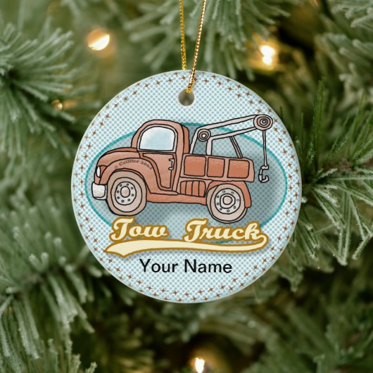Classic Tow Truck custom Ornament (Boom)