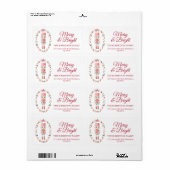 Classic Toy Soldier Christmas Shipping Label (Full Sheet)