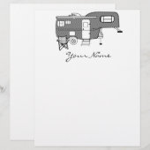 Classic Travel Caravan Thunder_Cove (Voorkant / Achterkant)