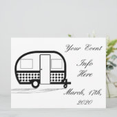 Classic Travel Caravan Thunder_Cove (Staand voorkant)