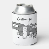 Classic Travel Caravan Thunder_Cove Blikjeskoeler (Blikje Voorkant)