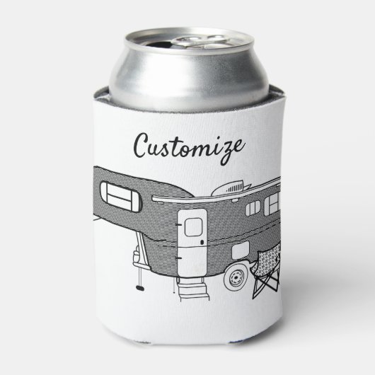 Classic Travel Caravan Thunder_Cove Blikjeskoeler (Blikje Voorkant)