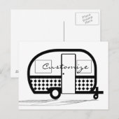 Classic Travel Caravan Thunder_Cove Briefkaart (Voorkant / Achterkant)