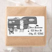 Classic Travel Caravan Thunder_Cove Etiket (Insitu)
