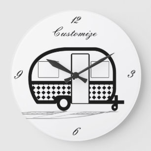 Classic Travel Caravan Thunder_Cove Grote Klok