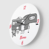 Classic Travel Caravan Thunder_Cove Grote Klok (Hoek)