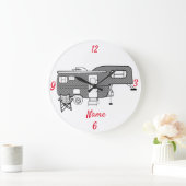 Classic Travel Caravan Thunder_Cove Grote Klok (Huis)
