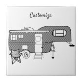 Classic Travel Caravan Thunder_Cove Tegeltje (Voorkant)