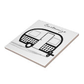 Classic Travel Caravan Thunder_Cove Tegeltje (Zijkant)