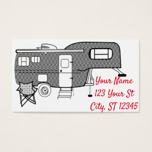 Classic Travel Caravan Thunder_Cove Visitekaartje
