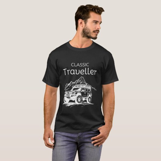 Classic Traveller T-shirt (Voorkant volledig)