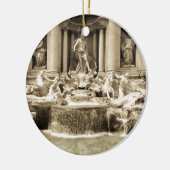 Classic Trevi Fountain, Rome Keramisch Ornament (Links)
