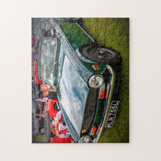 Classic Triumph TR6 sportwagen Legpuzzel