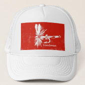 Classic Trout Fly Pet "Royal Coachman in Red" (Voorkant)