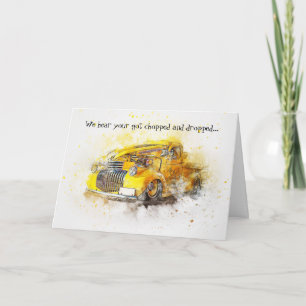 Classic Truck Get Well Card (Classic) Kaart