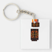 Classic Trucker Hat –  Baseball Pet voor Sleutelhanger (voorkant)